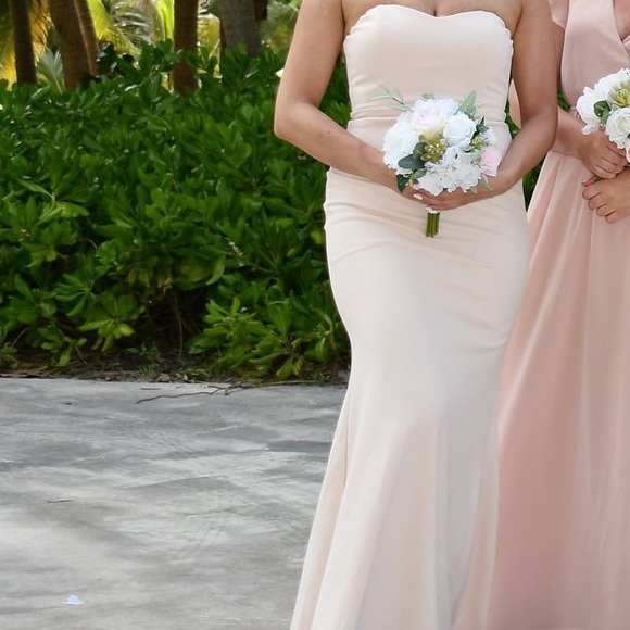 Lulus strapless maxi dress - Picture 10 of 10